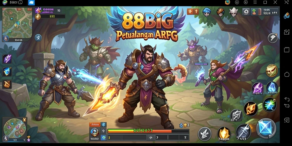 Gameplay ARPG seru dengan pertarungan dan eksplorasi mendalam.