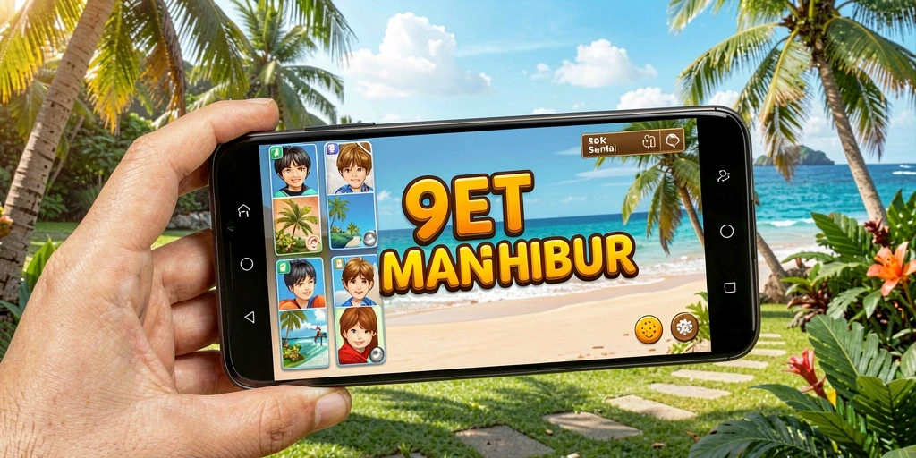 Screenshot utama 9ET menampilkan gameplay yang seru dan menghibur.