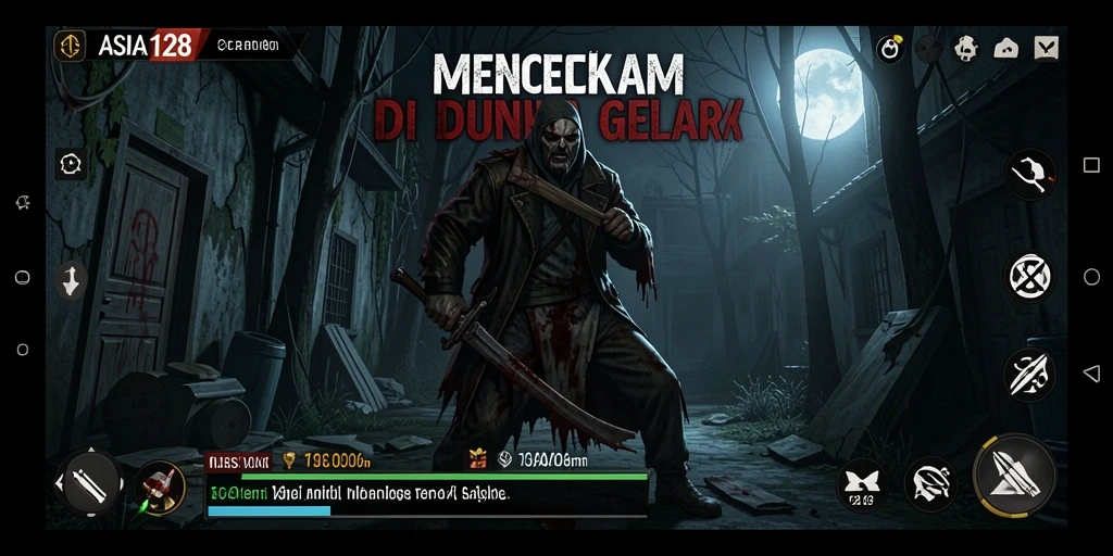 Gameplay menyeramkan dalam ASIA128 yang membuat Anda merasakan ketegangan setiap detiknya.