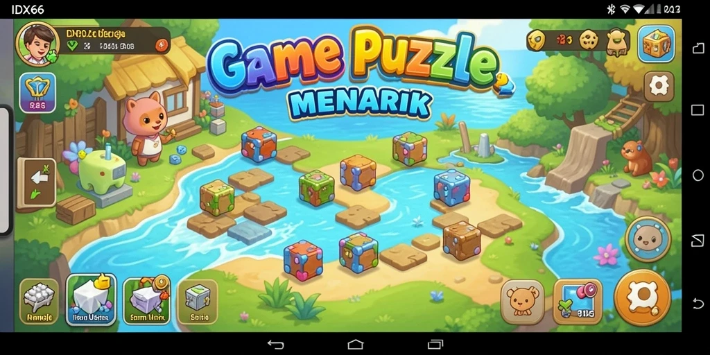 Tampilan gameplay IDX66 yang menantang dan interaktif.