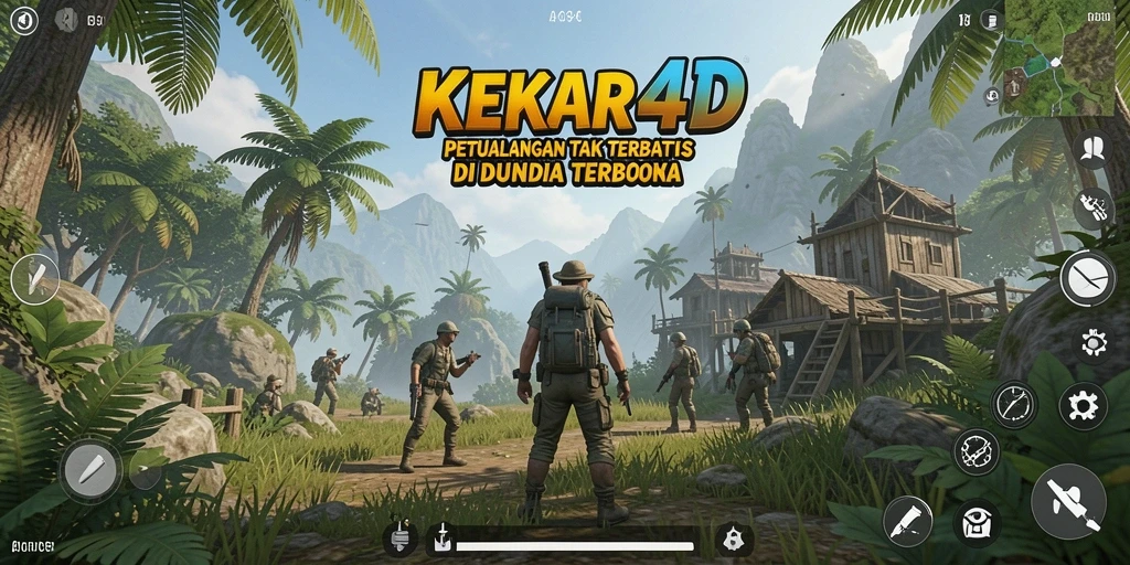 Gameplay seru dan eksplorasi luas di dunia <strong>KEKAR4D</strong>.