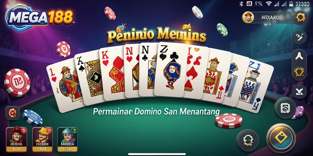 Tampilan gameplay seru dan menantang dari MEGA188.