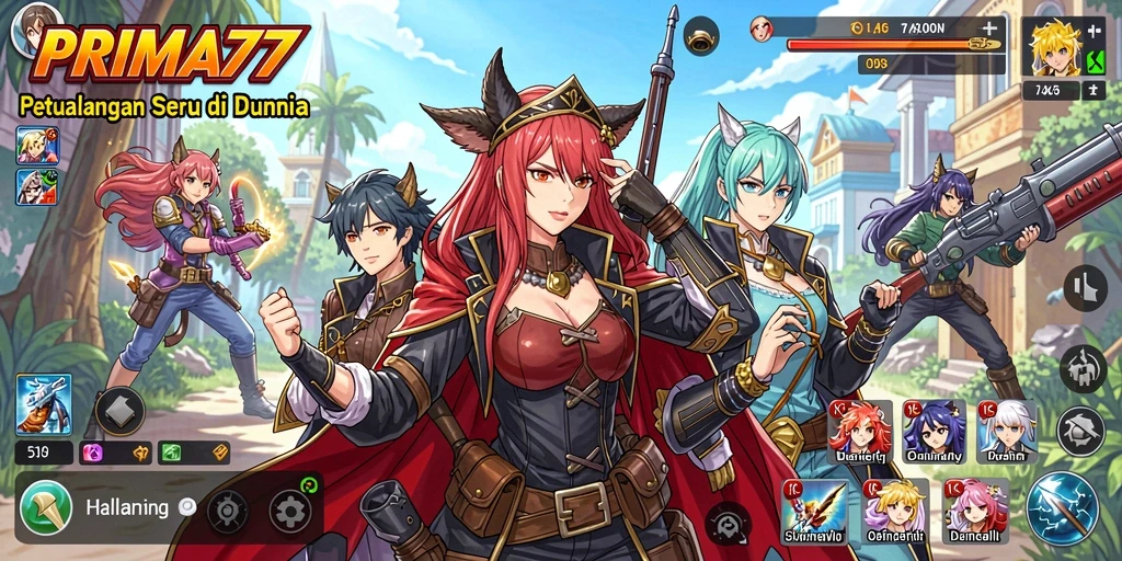 Tampilan gameplay PRIMA77 yang seru dan menegangkan.